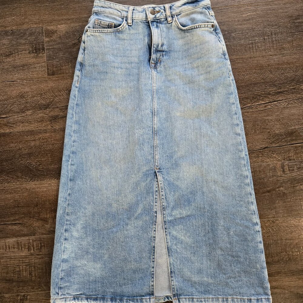 Fat face denim skirt